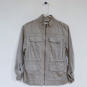 Khaki utility jacket